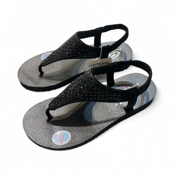 Skechers Vegan Cali Yoga Foam Thong Meditation Sling Back Sandals - Picture 3 of 9